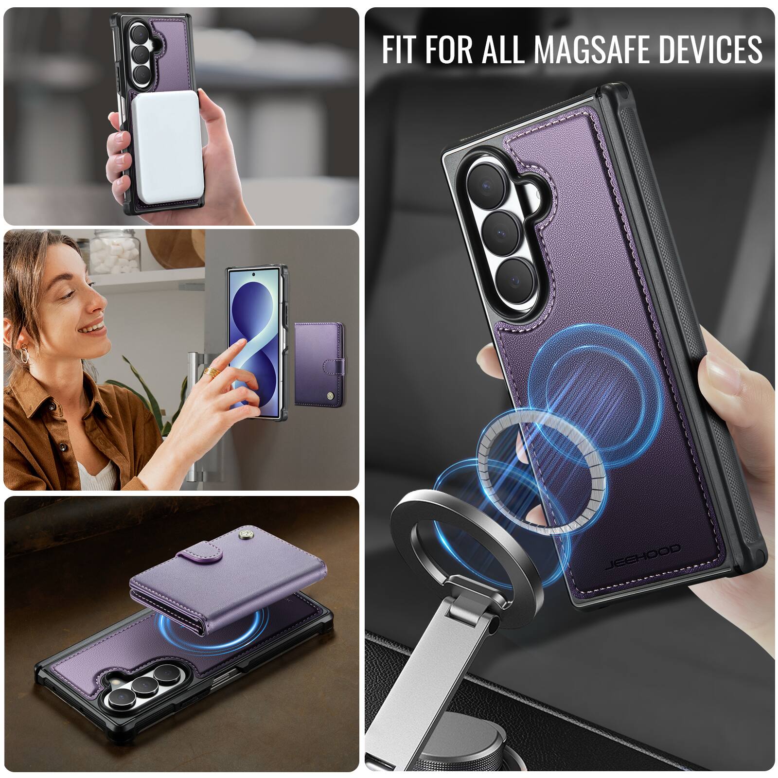FIT FOR ALL MAGSAFE DEVICES  
JEEHOOD