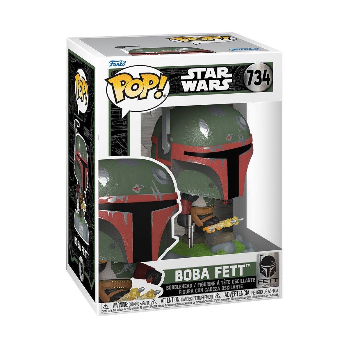 PasER Funko STAR 734 M POP! WARS BOBA FETT BOBA FETT TTE OSCILLANTE FETT BOBBLEHEAD / FIGURINE OSCILANTE RREY FIGURA CON CABEZA DE ASFODA, ADVERTENCIA: PELIGRO -ML A -ce menorss de ATTENTION: DANGER D'TOUFFEMENT - Putes pequetas i d adetuado p01 A de I d 3 WARNING: CHOKING HAZARD, convient o8 a enterts A picrs - - D atten Pytlas oe 1 nhe Smal ps