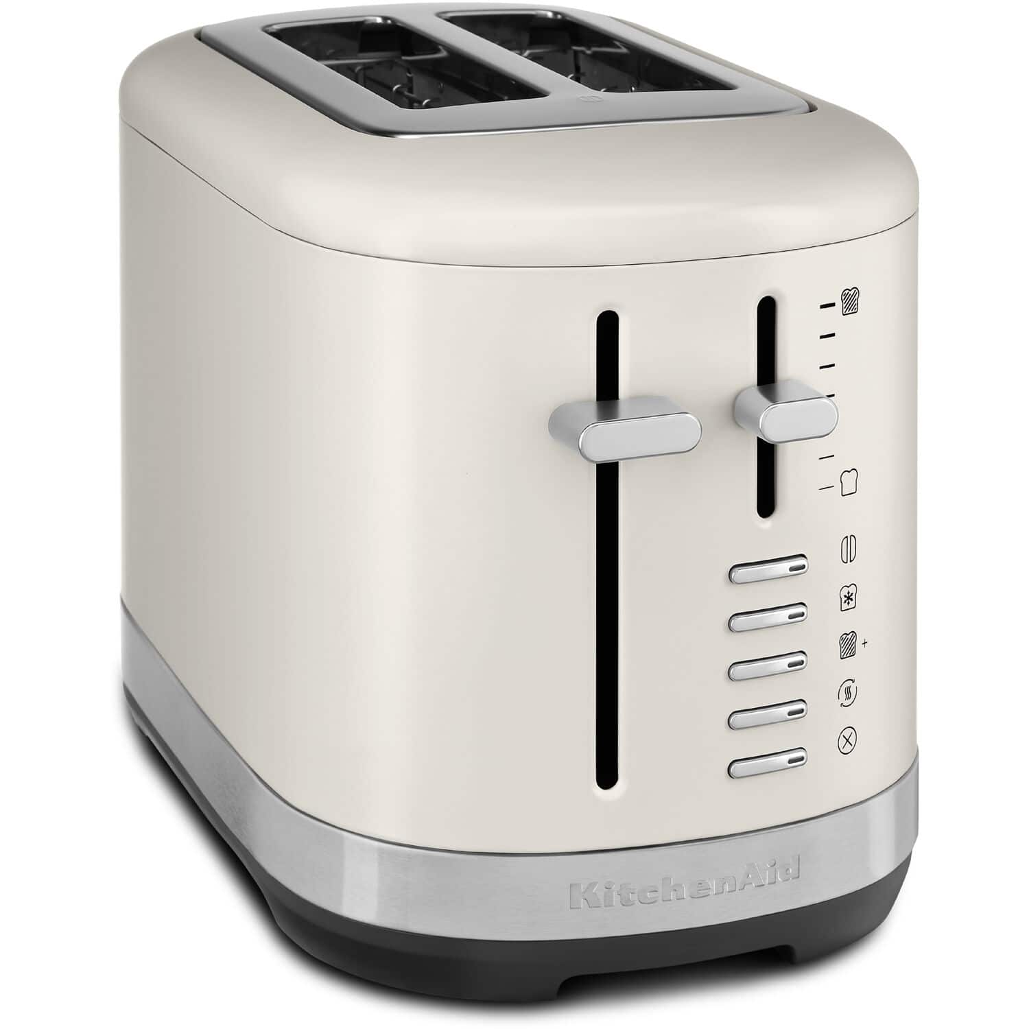 KitchenAid - 2 Slice Programmable Toaster, 120V - Porcelain White - Front_Zoom