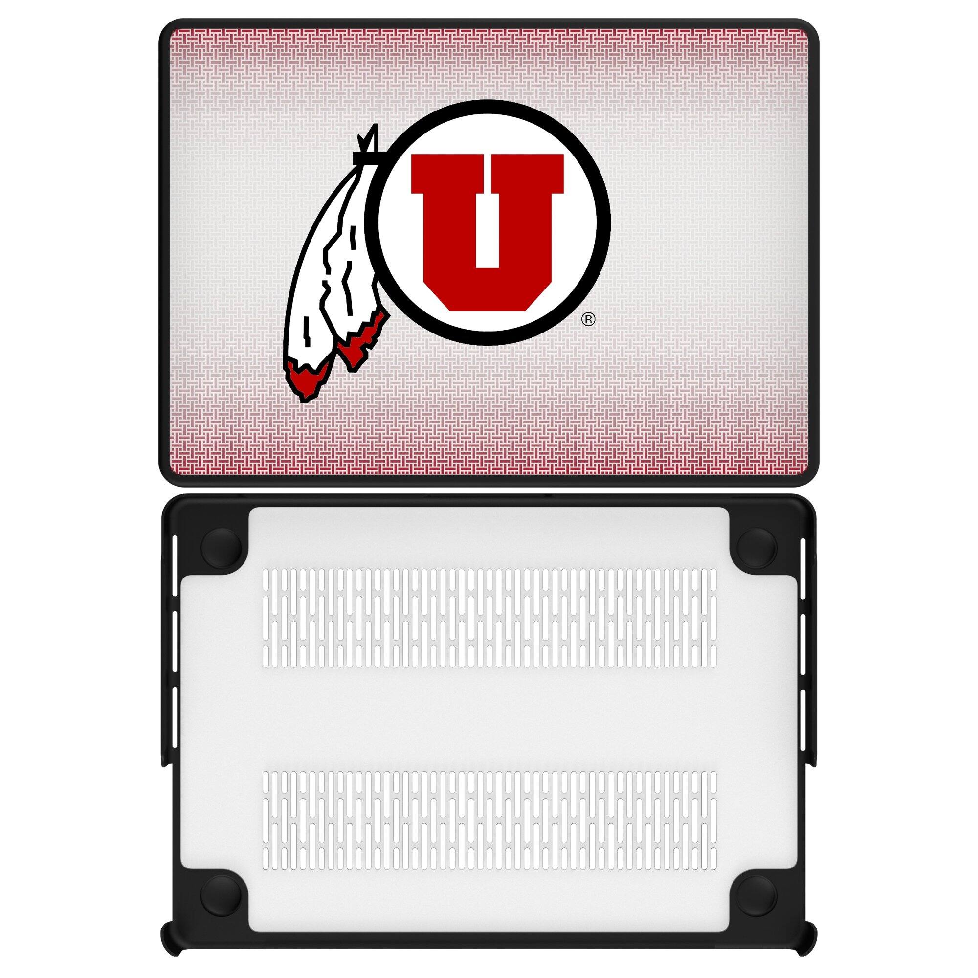 Front. Keyscaper - Utah Utes Linen MacBook Case - Air 13 in - Multicolor.