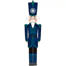 Fan Creations - Seattle Mariners 46" Nutcracker Leaner - Multicolor