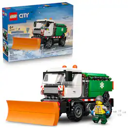 LEGO - City Snowplow Truck Building Toy for Kids 60490
