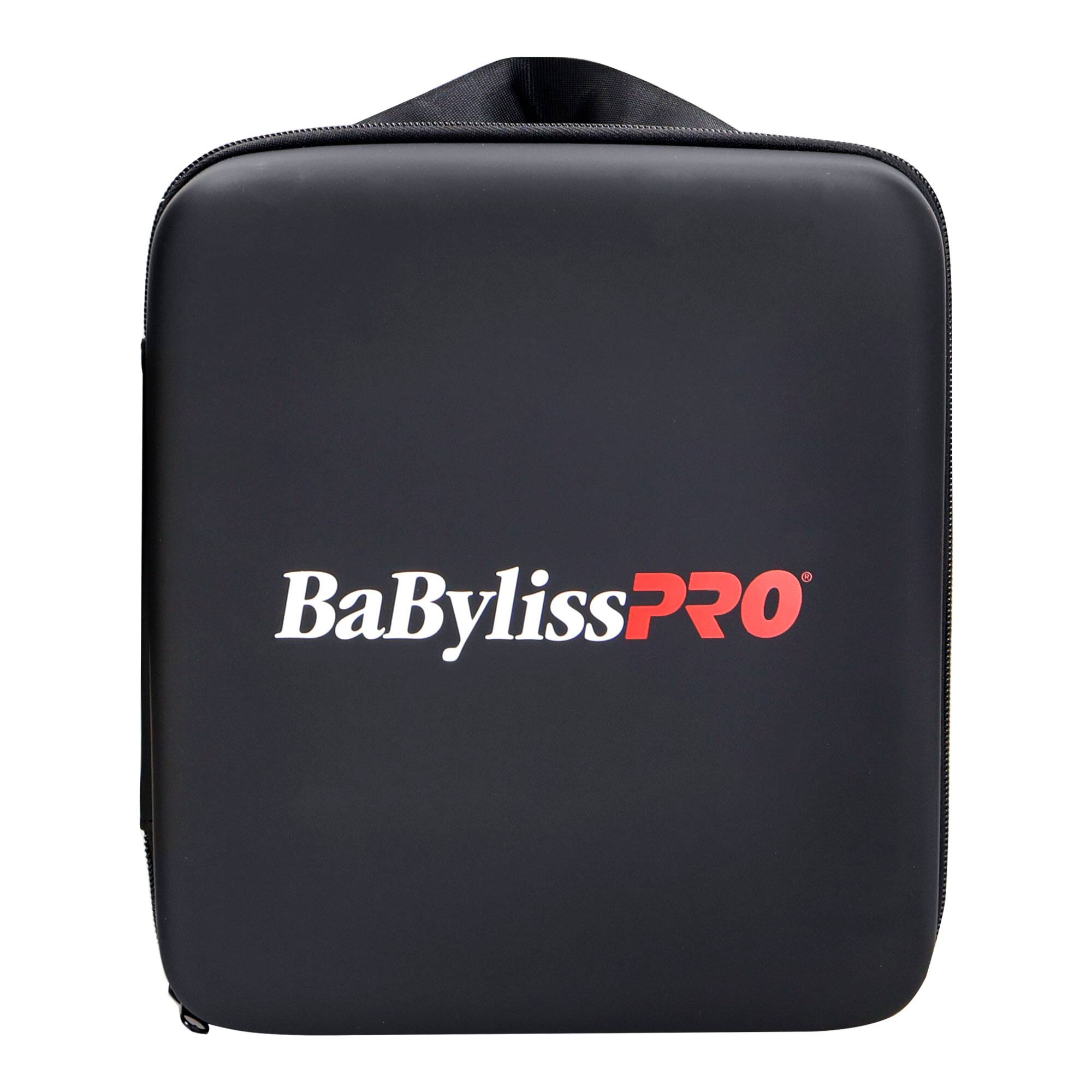 Left. Babyliss - Universal Travel Case BBPROCASE Fits Clipper Shaver Trimmer Accessories and  Comb Set (Clipper, Cutting, Taper Combs) - Red.