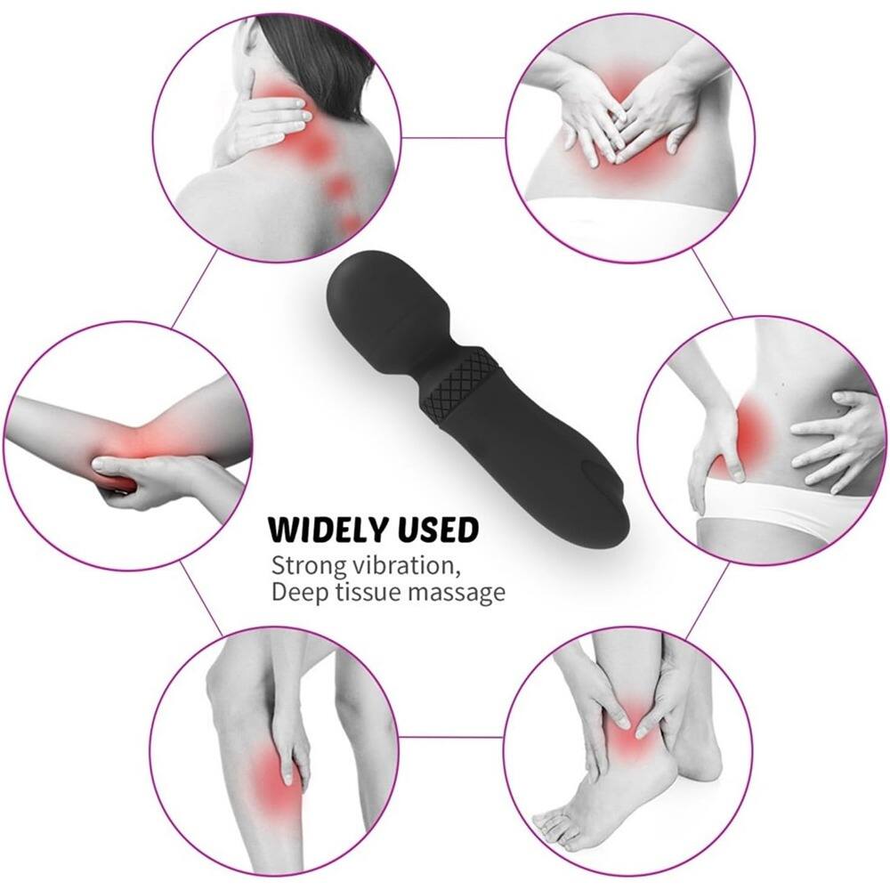 WIDELY USED  
Strong vibration, Deep tissue massage