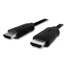Belkin - F8V3311B15 15 ft. HDMI to HDMI Audio/Video Cable - Black