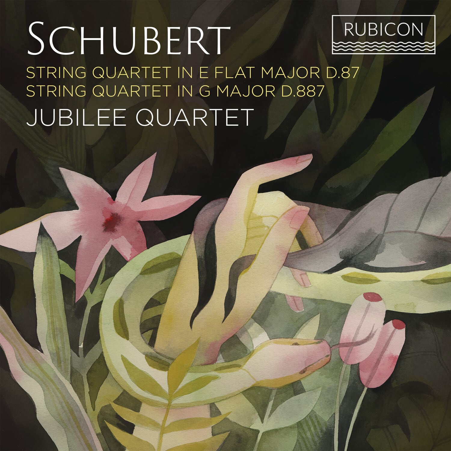 Jubilee Quartet - Schubert: String Quartets D.87 & D.887  - COMPACT DISCS
