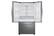 Alt View 12. Samsung - 28 cu. ft. 3-Door French Door Refrigerator with Family Hub - Stainless Steel.