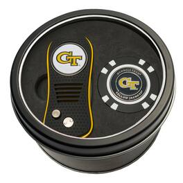 Team Golf - Georgia Tech Yellow Jackets Switch Chip Golf Tin Set - Multicolor