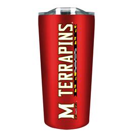 The Fanatic Group - Maryland Terrapins 18oz. Stainless Soft Touch Tumbler - Multicolor