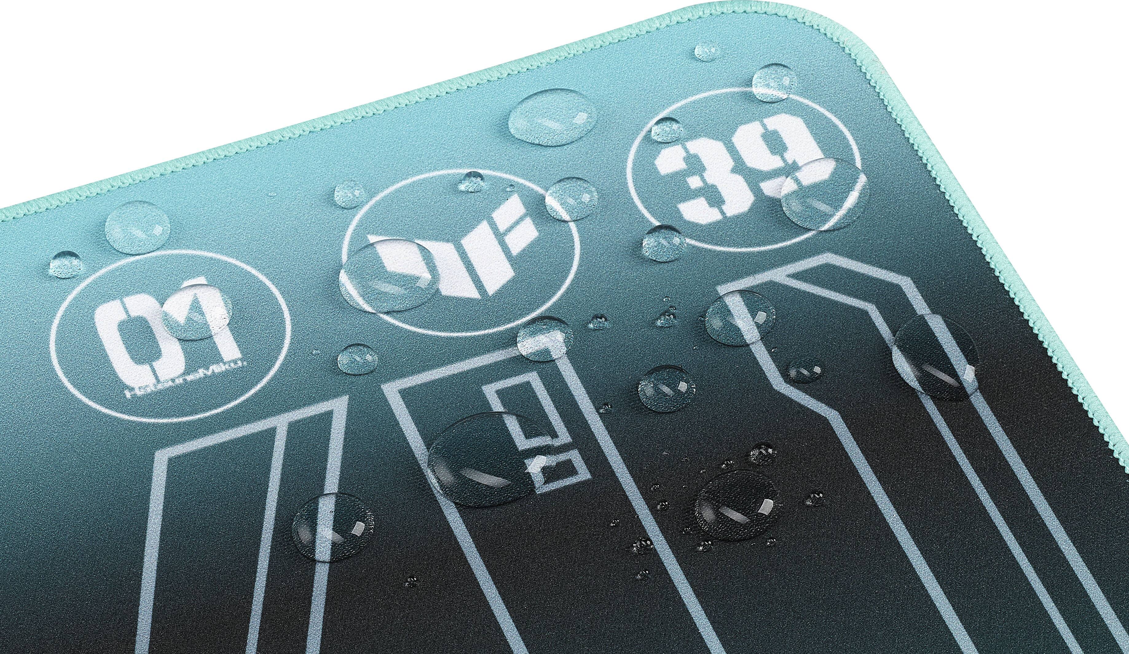 Alt View 2. ASUS - TUF GAMING P1 Gaming Mouse Pad (Medium) - Hatsune Miku Edition.