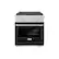 Front. ZLINE - 48 in. Wide 6 Burner Paramount Gas Range with Cooktop (SGRS-BLM-48) - Satin Steel/White Matte.