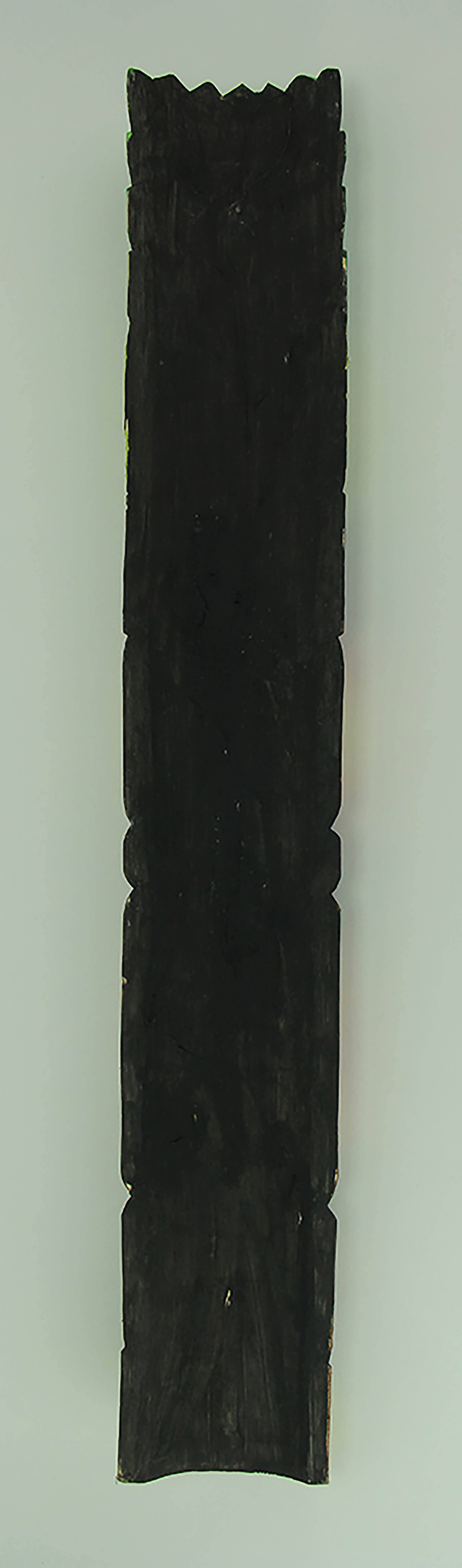 Alt View 2. Chesapeake Bay - 39 inch Tall Hand Crafted Wooden Tiki Totem Wall Mask Set of 2 Tropical Décor - Multicolored.