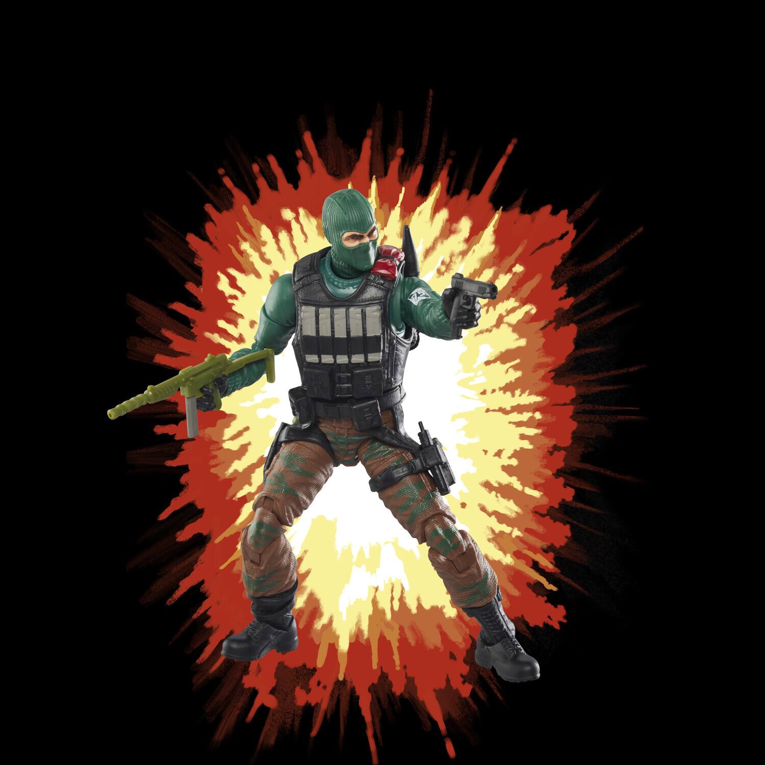 Alt View 4. Hasbro - Hasbro Collectibles - G.I. Joe - Classified Series - Retro Cardback Beach Head   - Collectibles - Multicolor.