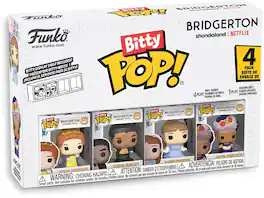 Funko - Bitty POP!: Bridgerton 4-Pack - Collectibles - Multicolor
