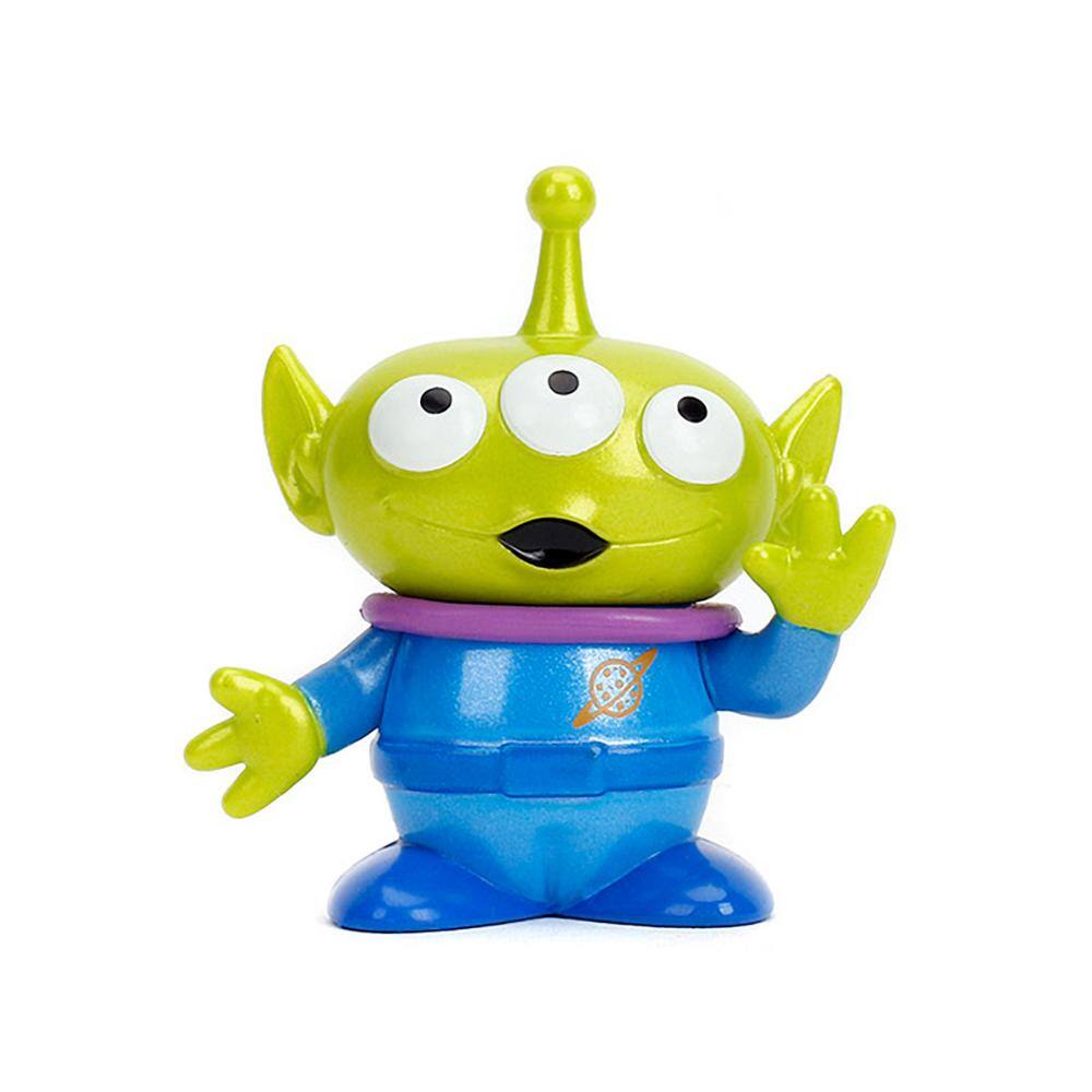 Back. Jada - Set of 4 Diecast Figures "Toy Story" "Metalfigs" Series Diecast Models by Jada - Multicolor.