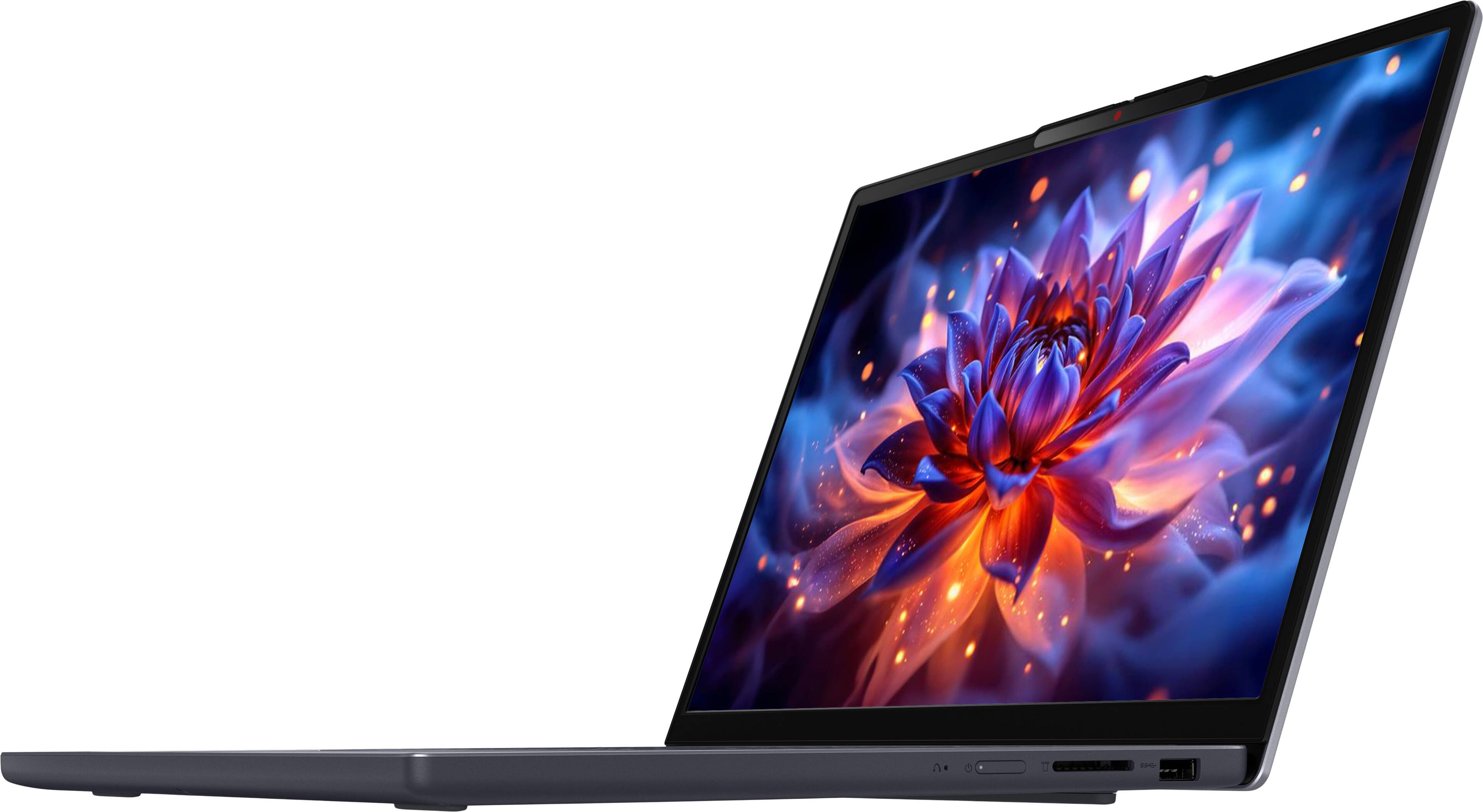 Alt View 8. Lenovo - IdeaPad Slim 3i 15.3" 2K Touchscreen Laptop - Intel Core 3  304 2026 - 8GB Memory - 256GB Storage - Luna Grey.