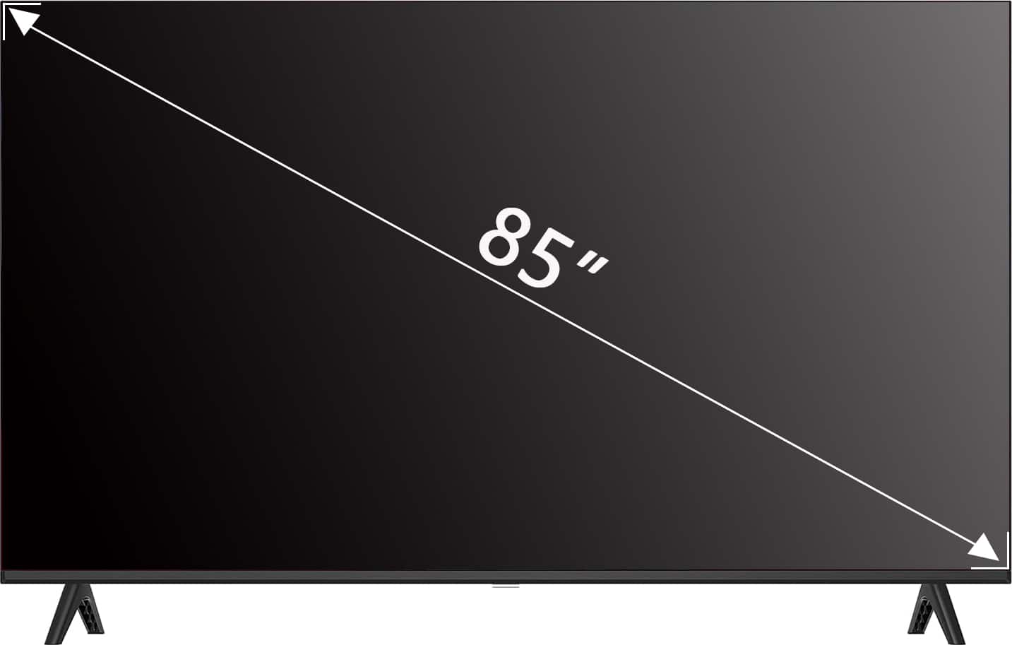 Alt View 12. SaharaCase - ZeroDamage 85" TV Screen Protector - Clear Anti-Blue.