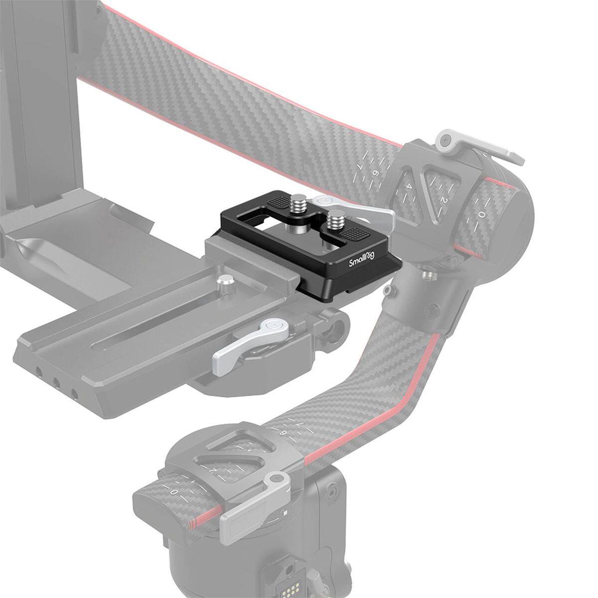 Front. Smallrig - SmallRig Arca-Type Quick Release Plate for DJI RS Series Gimbals.