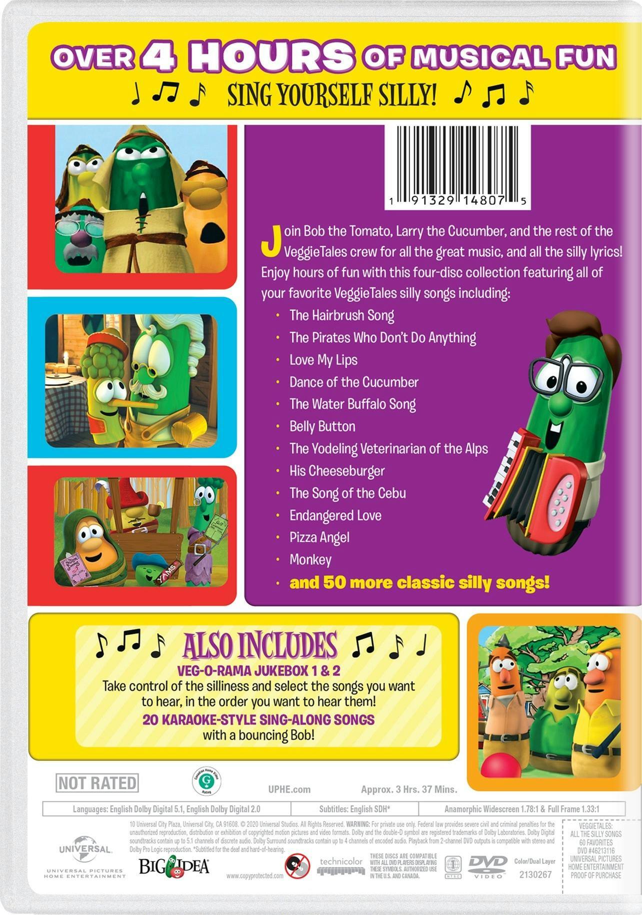 VeggieTales: All the Silly Songs 60 Favorites [DVD] [Standard