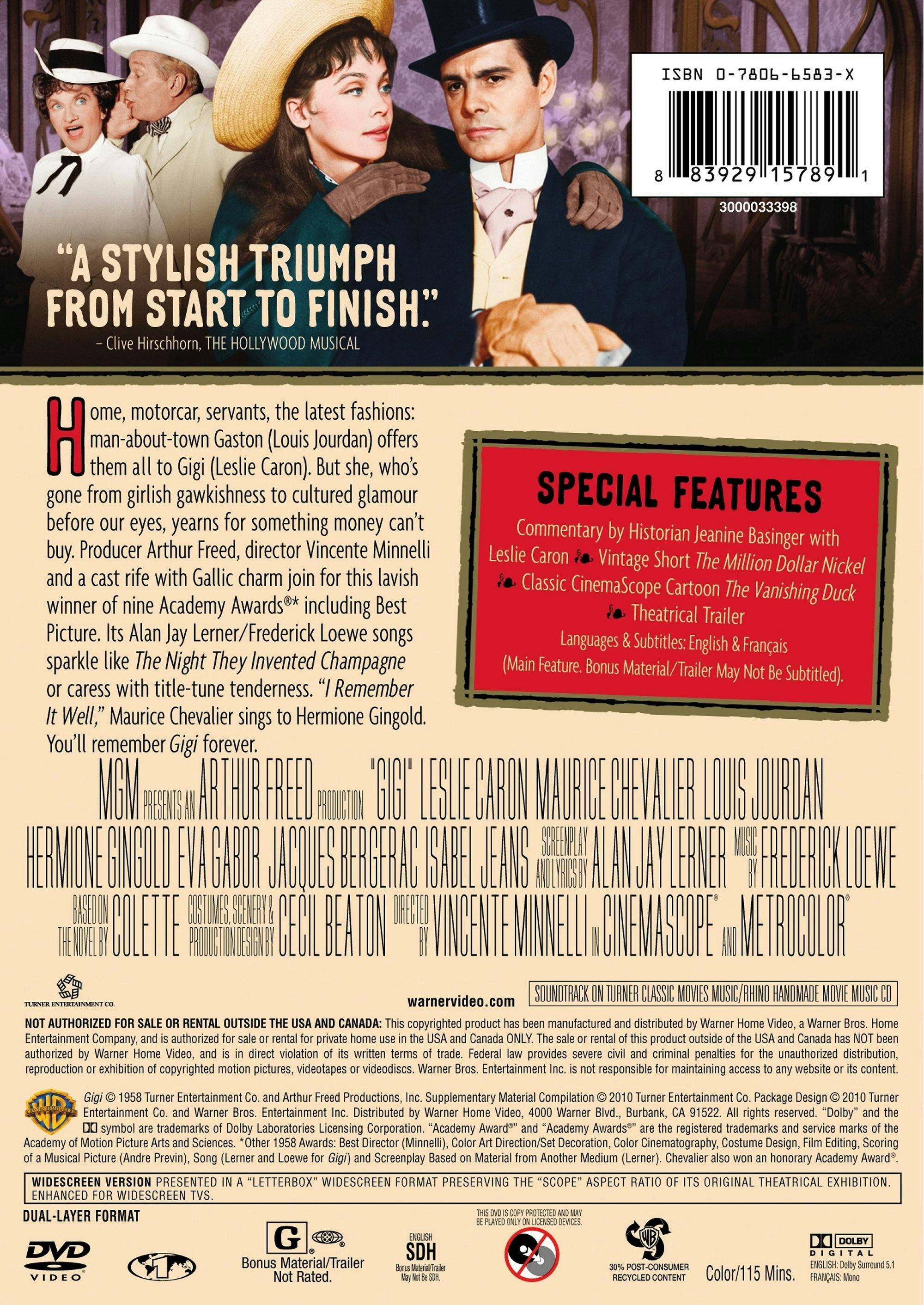 Angle. Gigi (DVD New Packaging) [DVD].