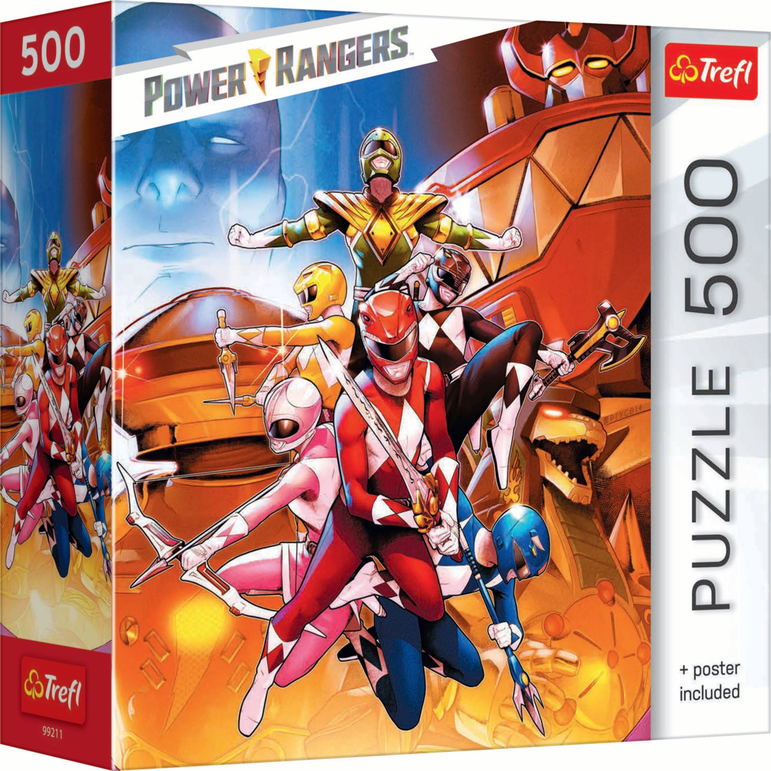 Trefl - Kids Power Rangers - Undefeated Power Rangers 500 Piece Puzzle