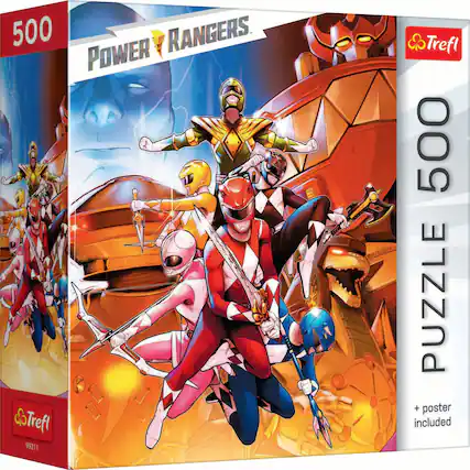 500 Power Rangers Puzzle
Trefl 500
+ poster included
Trefl 99211