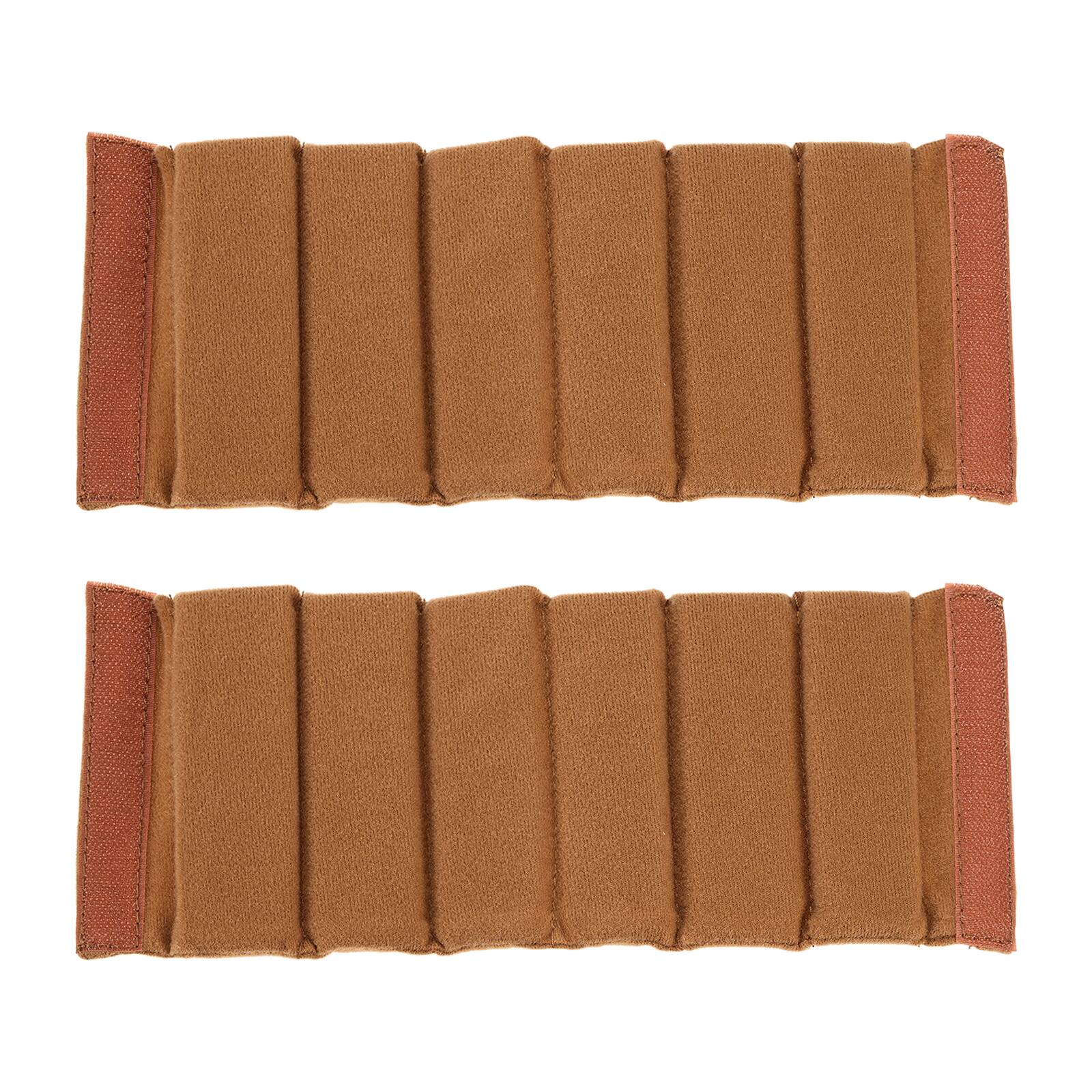 Front. Unique Bargains - 2pcs Camera Bag Divider, 10.6x4.7in, Shockproof Padding Insert for Lens & Case, Travel Photography for Enthusiasts - Brown.