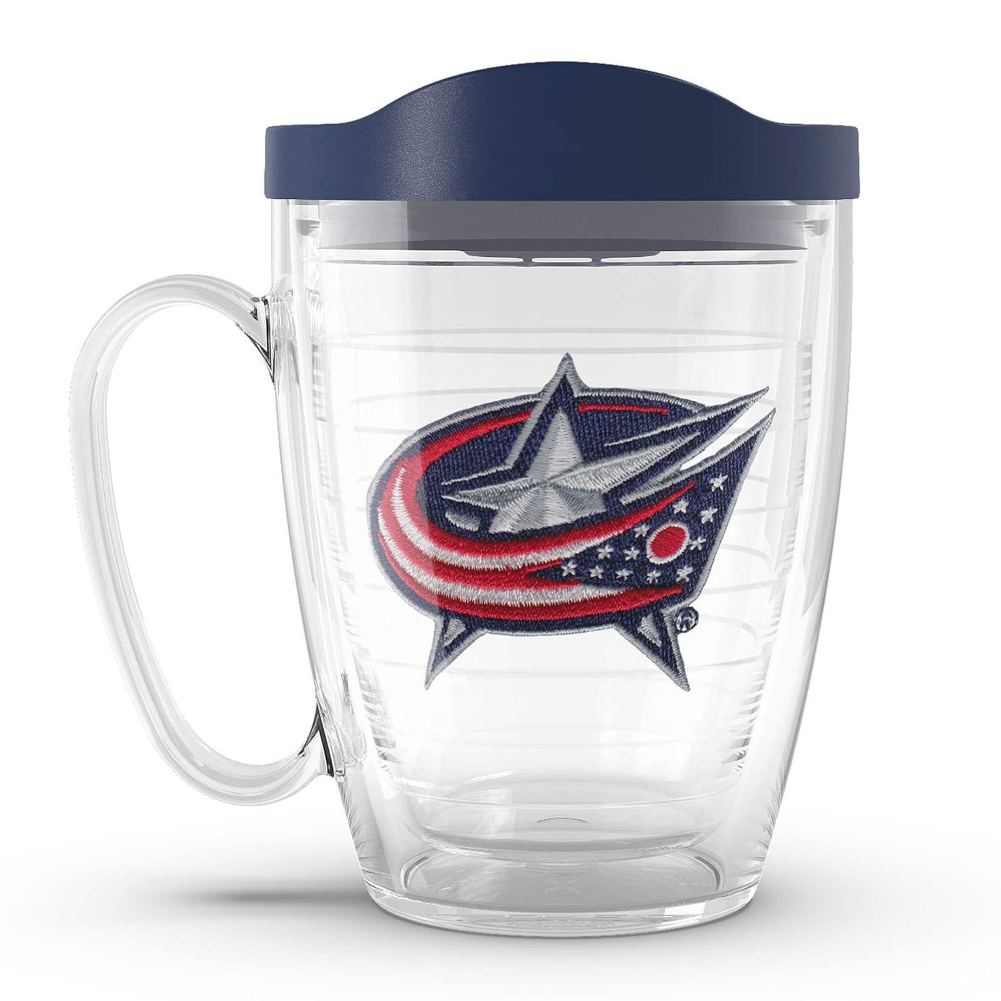 Photos - Mug / Cup Tervis  Columbus Blue Jackets 16oz. Emblem Classic Mug - Multicolor 200740529 