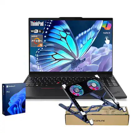 ThinkPad
Wi-Fi 6
AMD Ryzen 5
Copilot AI
Windows 11 Pro