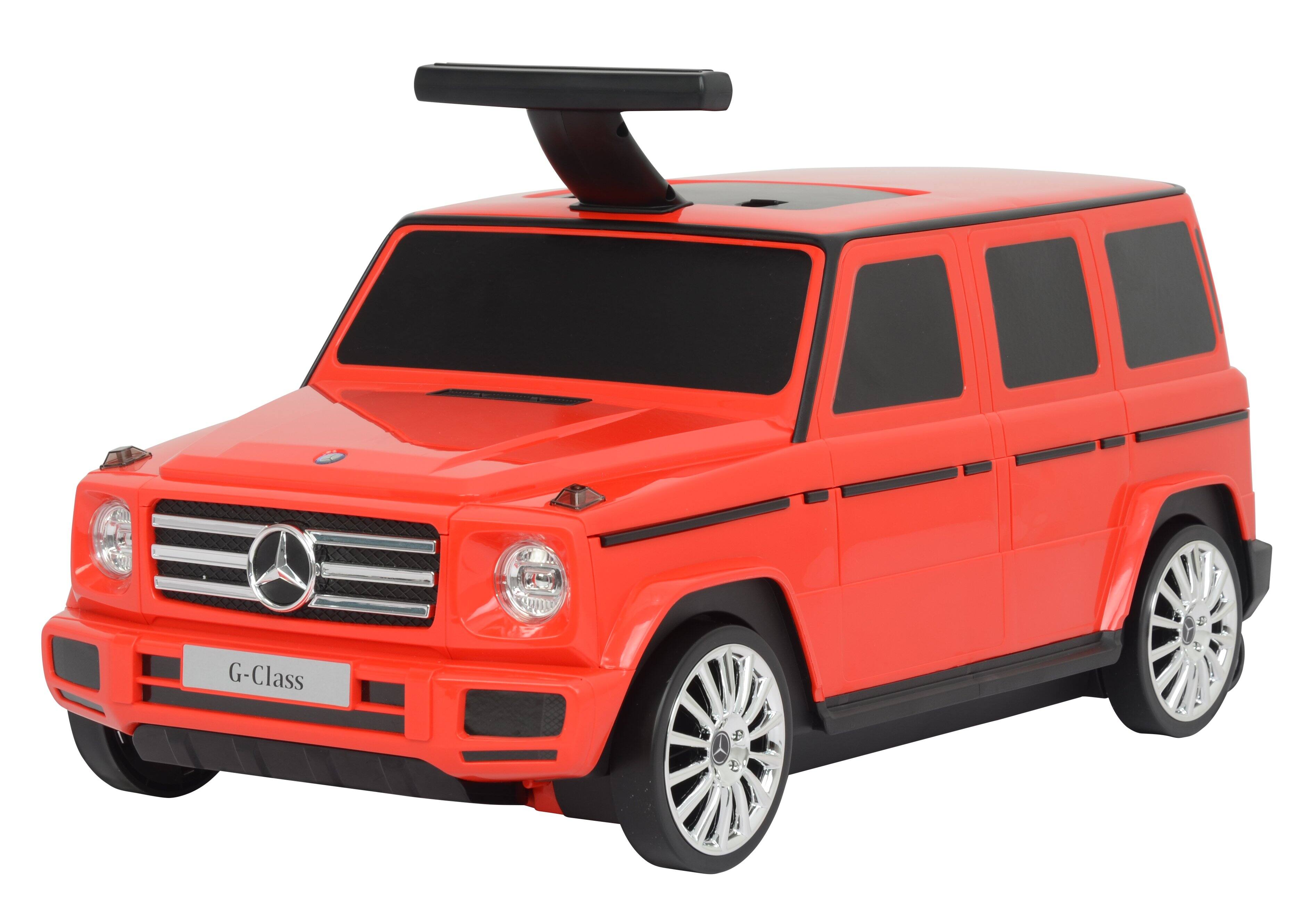 Left. Best Ride On Cars - G Class Suitcase - Suitcase and Ride-On - Red.