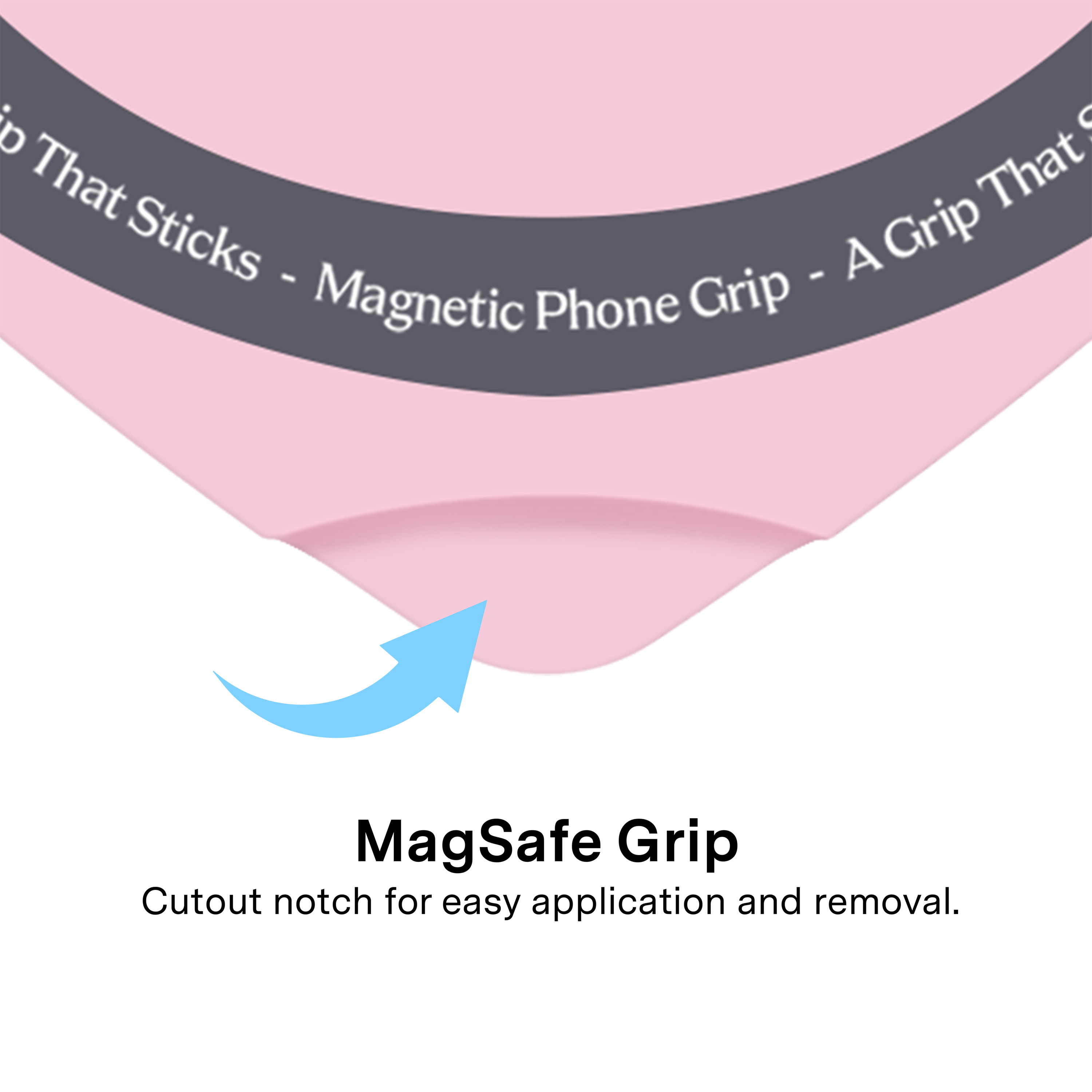 That Grip That Sticks - Magnetic Phone Grip - A Grip That Sticks