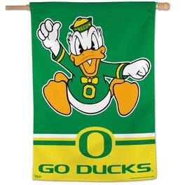 WinCraft - Oregon Ducks 28" x 40" Retro Single-Sided Vertical Banner - Multicolor