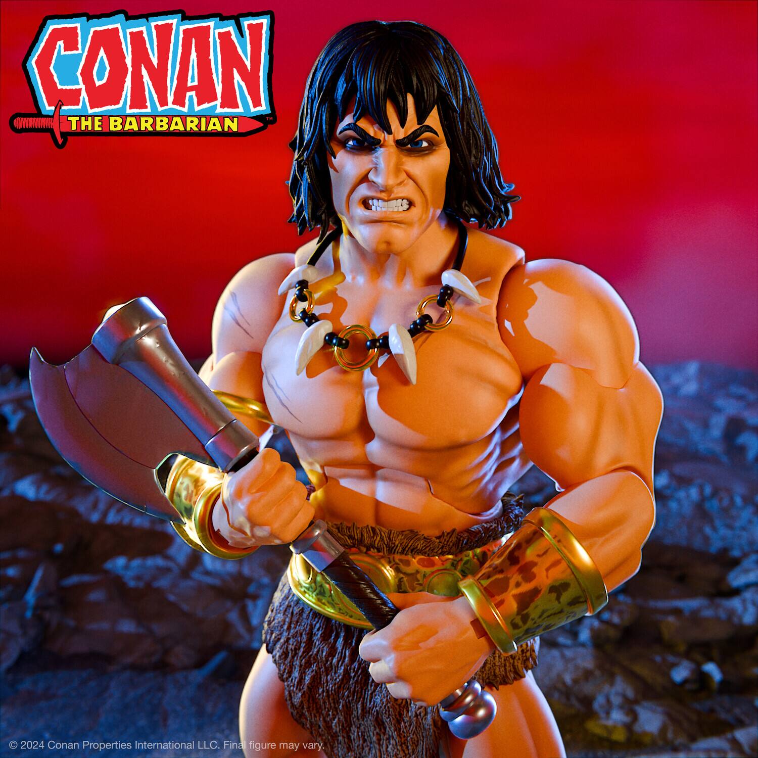 CONAN THE BARBARIAN 2024 Conan Properties International LLC. Final figure may vary.