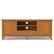 Left. Simpli Home - Warm Shaker SOLID WOOD 60 inch Wide Transitional TV Media Stand - Light Golden Brown.