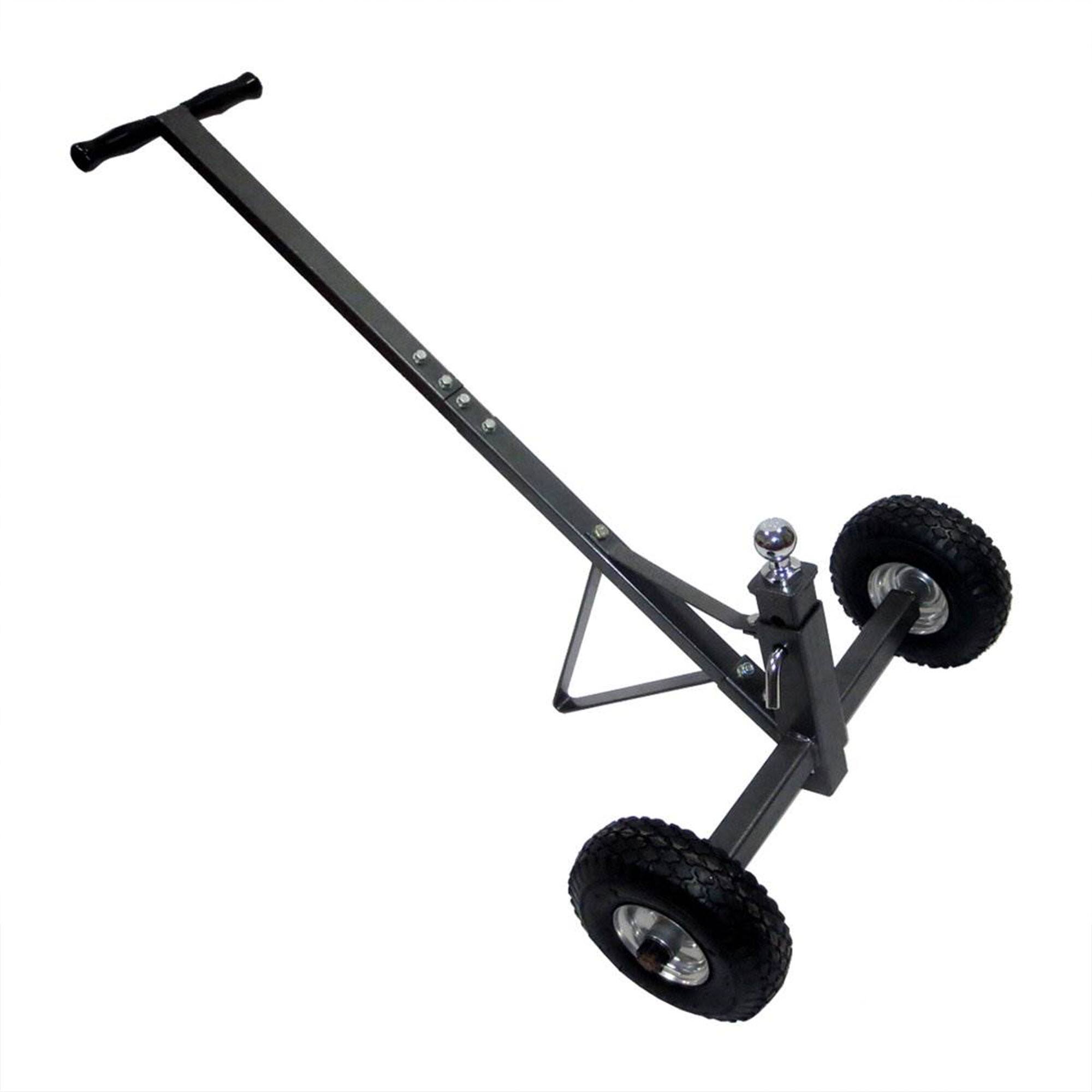 Front. Tow Tuff - Tow Tuff TMD-600AFF Adjustable Solid Steel 600 Pound Capacity Trailer Dolly - Black.