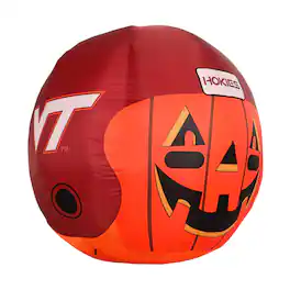 Sporticulture - Virginia Tech Hokies Jack-O-Helmet Inflatable - Multicolor