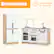 Dimensions
Suitable Ages: 3+ Years Old
- Refrigerator: 38" H x 16" W x 12" D
- Stove: 31" H x 35.5" W x 19" D
- Sink: 12" W