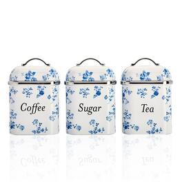 Laura Ashley - 3-Piece Canister Set