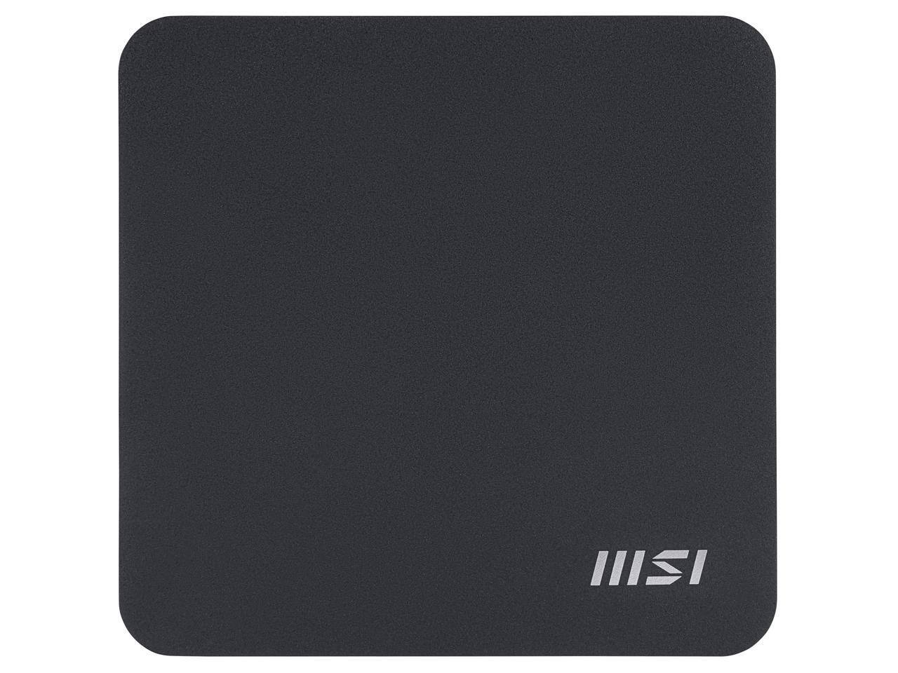 Alt View 3. MSI - MSI Cubi NUC AI+ 2MG-003BUS Mini PC, Intel Core Ultra 7-258V, 32GB, WiFi 6E, Copilot, Fingerprint, Black - Black.