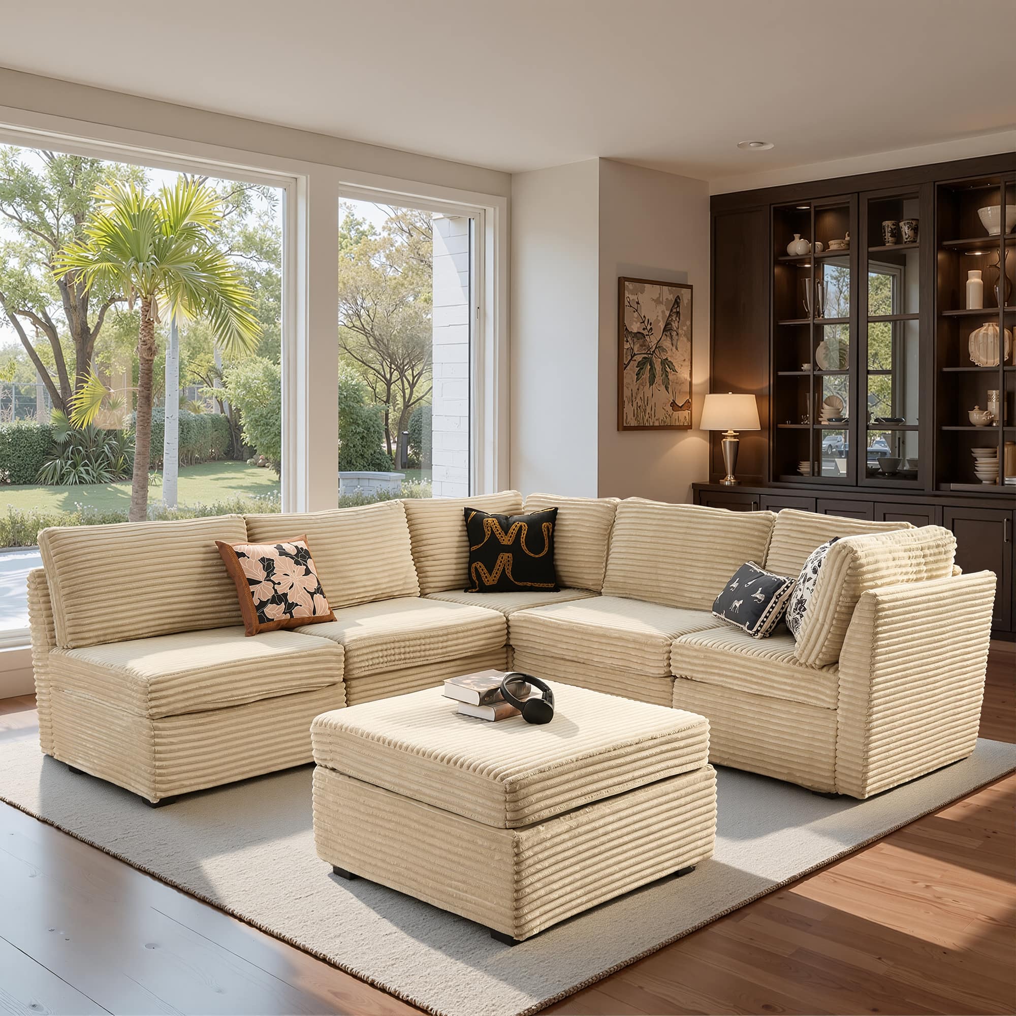 Ovios Modular Sectional Sofa - Thumbnail 2