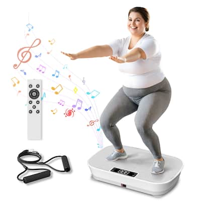 KERDOM Vibration Plate Gym Music Player Function, Full Body KERDOM Vibration Plate Gym Music Player Function, Full Body