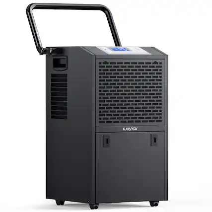 Front. Waykar - 155pt. 7500 sq.ft. Large Capacity Commercial Dehumidifier for Basements, Workshops and Warehouse.