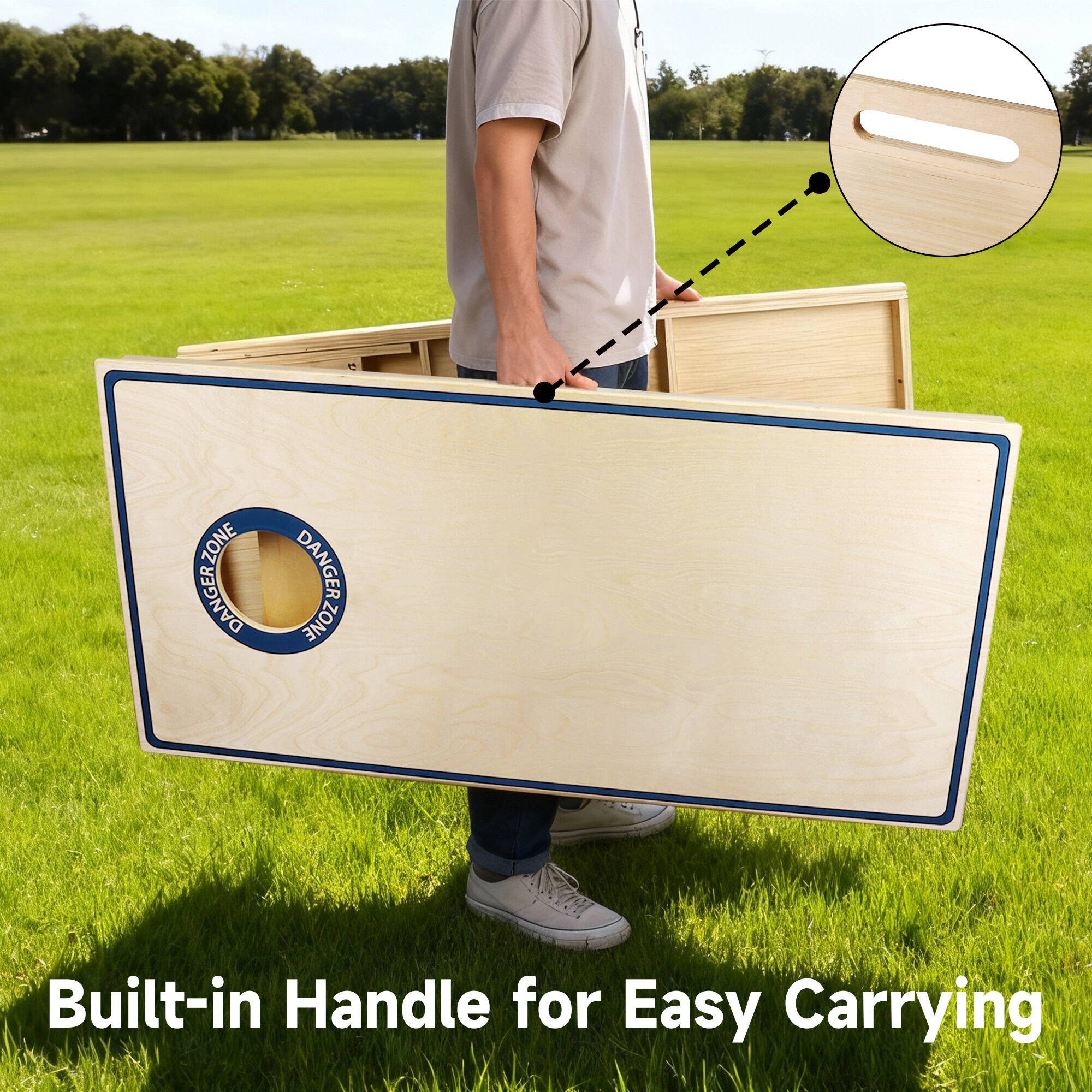 ZONE DANGER ZONE  
Built-in Handle for Easy Carrying