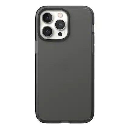 Front. Speck - Speck – Presidio Perfect‑Mist Case for Apple iPhone 14 Pro Max – Obsidian/Obsidian/Black - Obsidian/Obsidian/Black.