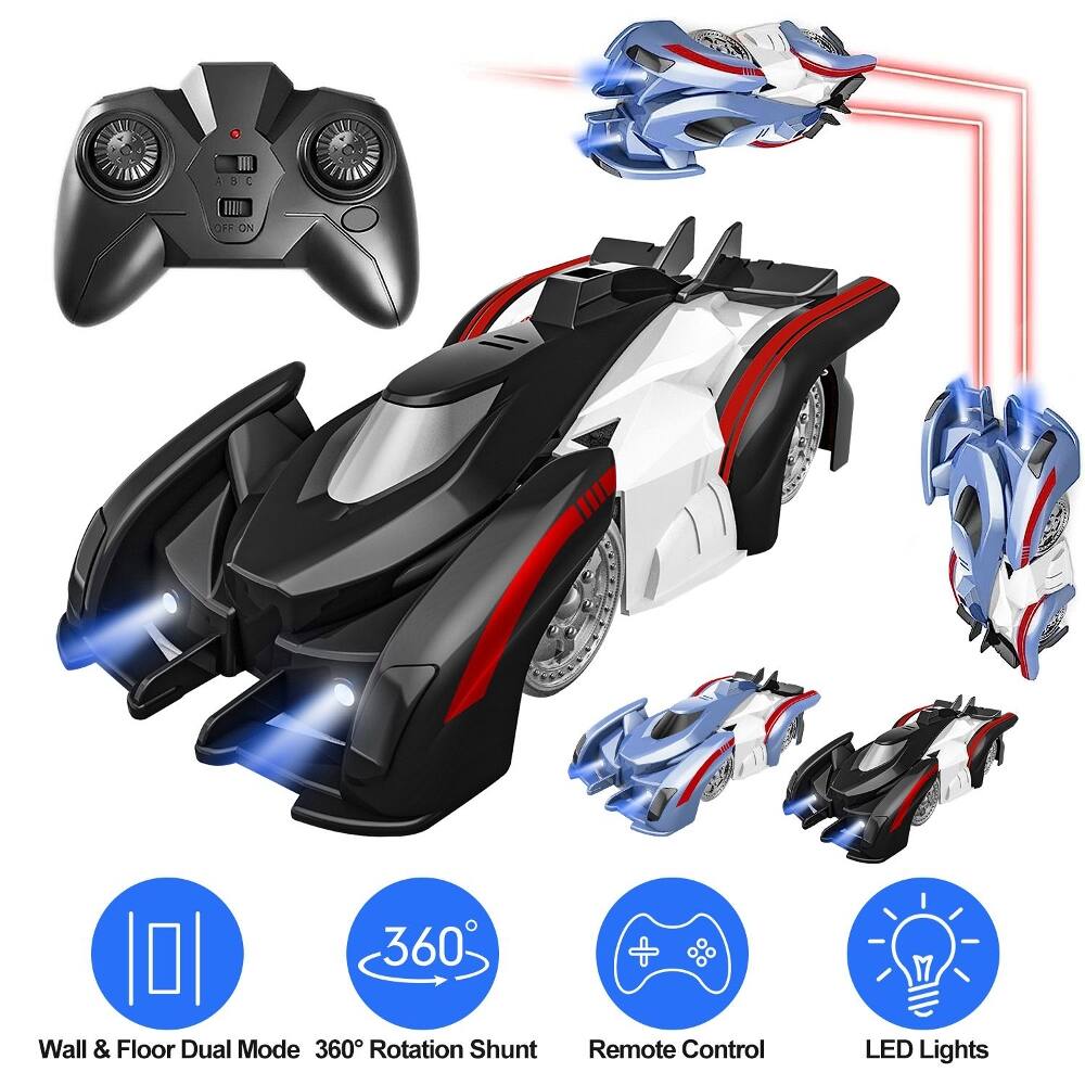 ASC A 6: D1s ON 360 Wall & Floor Dual Mode 360 Rotation Shunt + Remote Control LED Lights