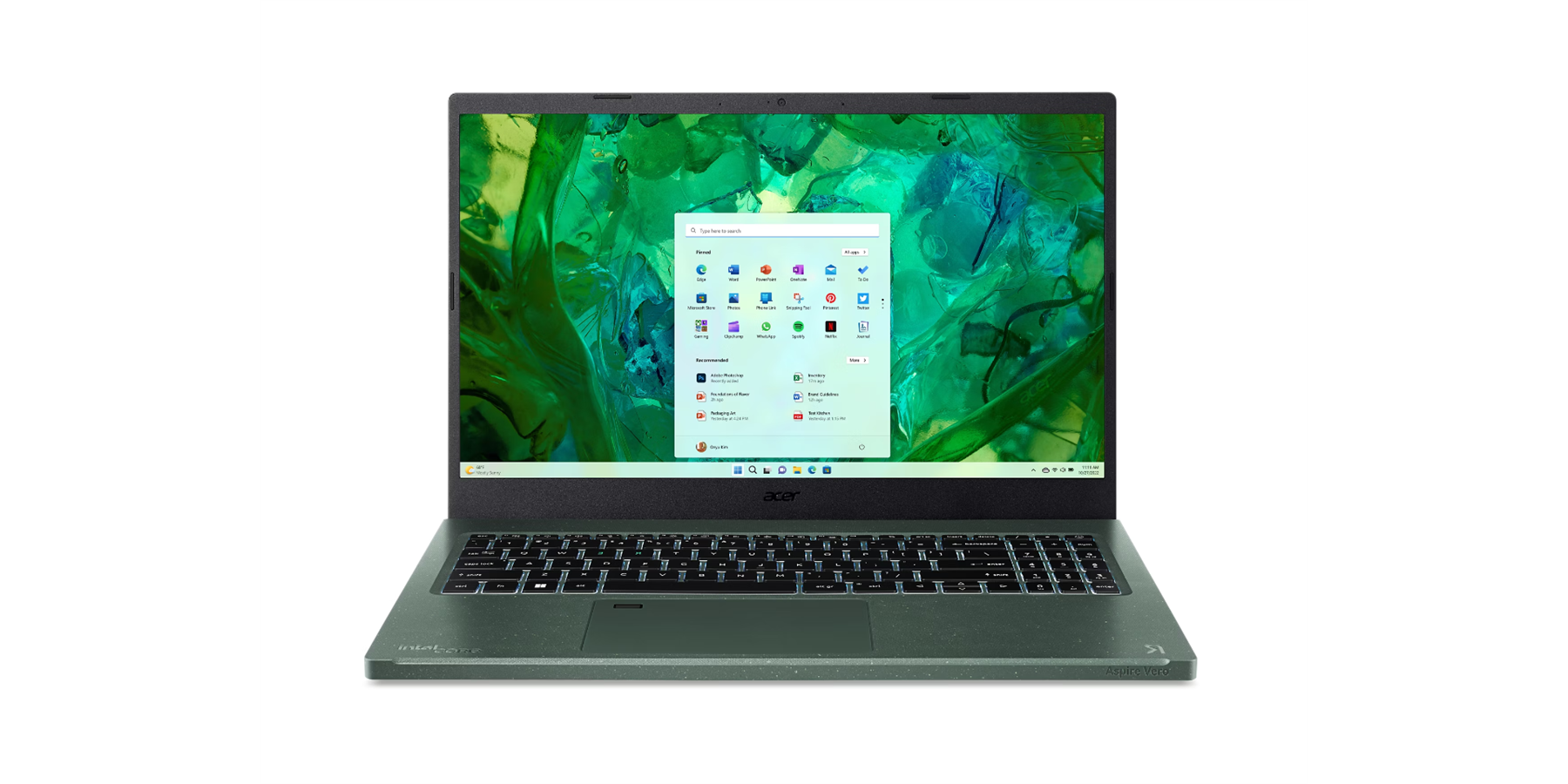 Acer - Refurbished Excellent - Refurbished Aspire Vero - 15.6" Laptop Intel Core i7-1355U 1.70GHz 16GB RAM 512GB SSD Windows 11 Home - Iron