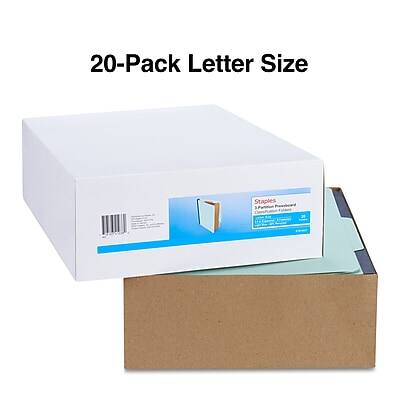 20-Pack Letter Size Staples SP 3
