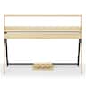 Donner music - Donner OURA™ R300 88-Key Graded Hammer Action Weighted Digital Piano for Home - Light Wood