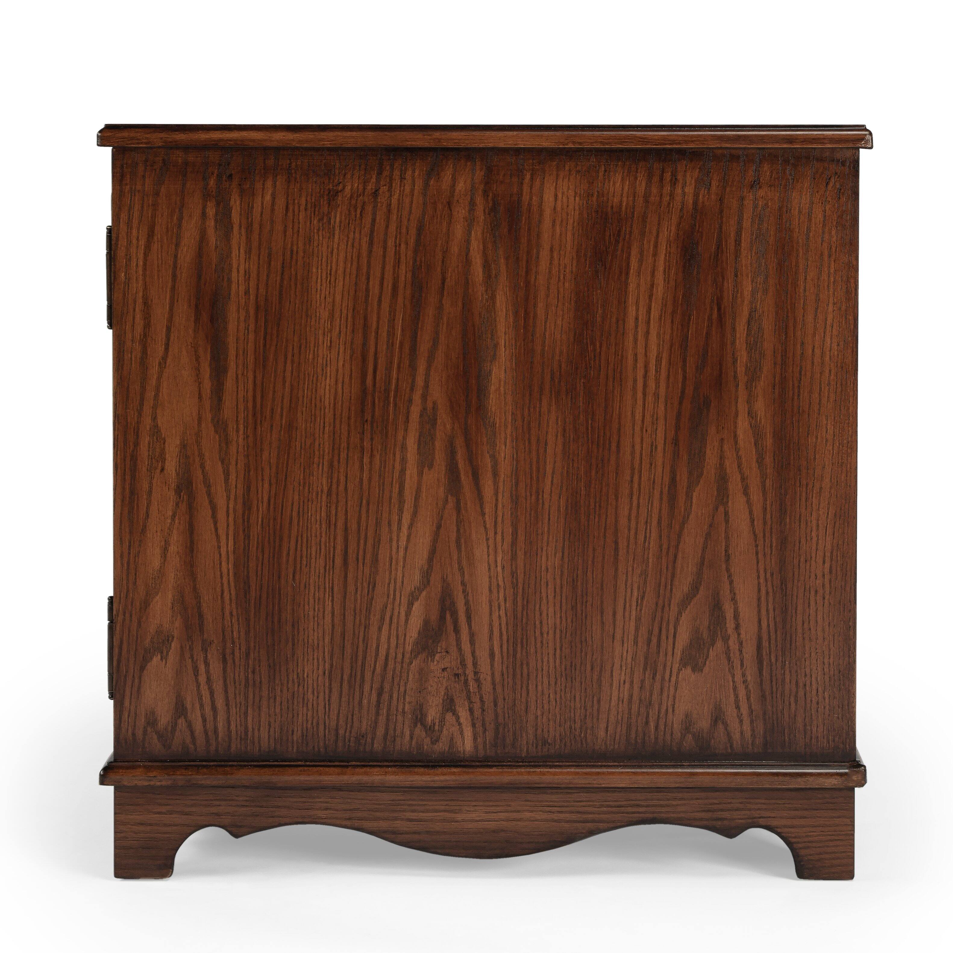 Butler Specialty Gregory 14.5 in. W Rectangular Wood Storage Side Table ...