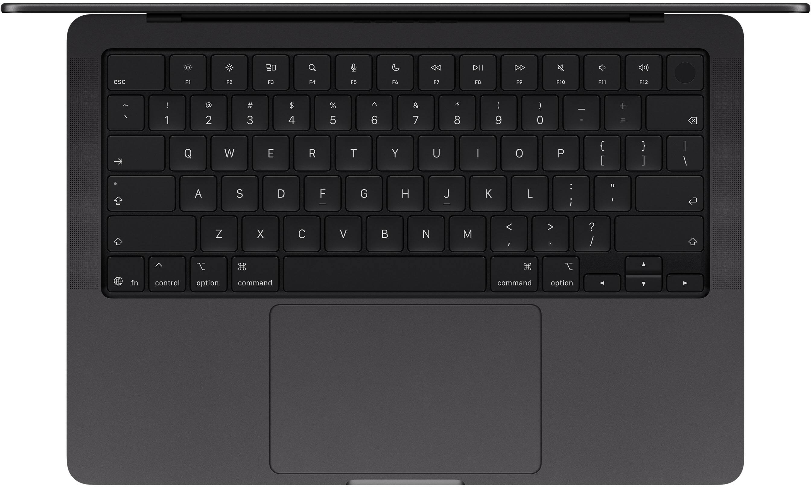 esc
F1
F2
F3
F4
F5
F6
F7
F8
F9
F10
F11
F12
1
2
3
4
5
6
7
8
9
0
Q
W
E
R
T
Y
U
I
O
P
A
S
D
F
G
H
J
K
L
Z
X
C
V
B
N
M
fn
control
option
command